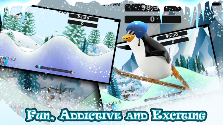 Skiing Penguin Free - The Alpine Ski Adventure