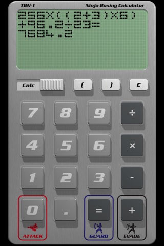 Ninja Boxing Calculator screenshot 4