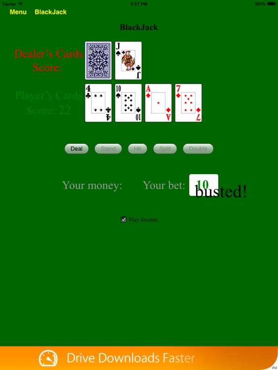 BlackJack Card Count Tutor Free - BA.net