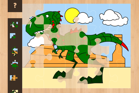 Color It Puzzle It: Dinosaurs Lite screenshot 4