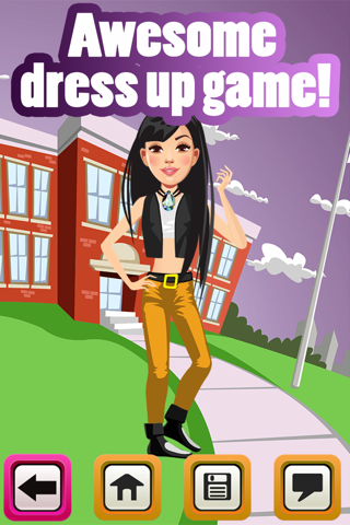 My High School BFF Fashion Club Dress Up Game - Your Virtual Star Salon World Maker Experience - The Free App screenshot 2