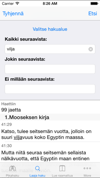 How to cancel & delete Raamattuhaku from iphone & ipad 2