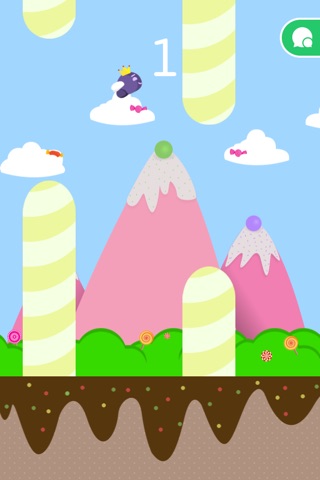 Happy Fly (Candy Mountain) screenshot 2