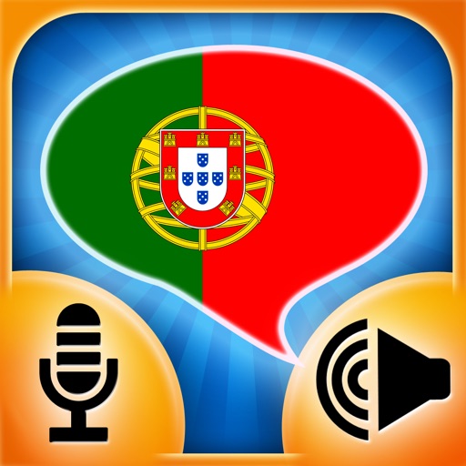 iSpeak Portuguese HD: Interactive conversation course - learn to speak with vocabulary audio lessons, intensive grammar exercises and test quizzes icon