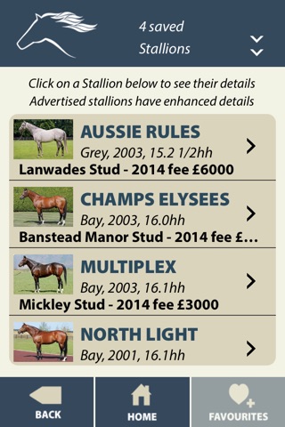 Thoroughbred Stallion Guide screenshot 3