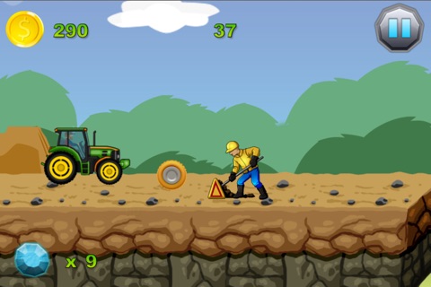farming with rodeo pull tractor! screenshot 3