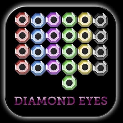 Amazing Diamond Eyes Jewels Game - Free icon