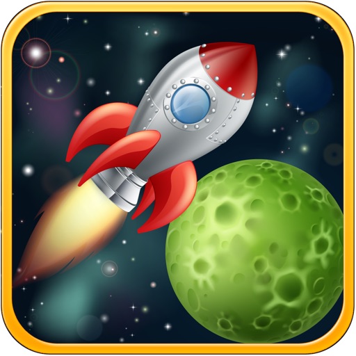 Racing in Space - games for kids iOS App