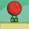 Flip Flap Fly Bouncing Red Ball