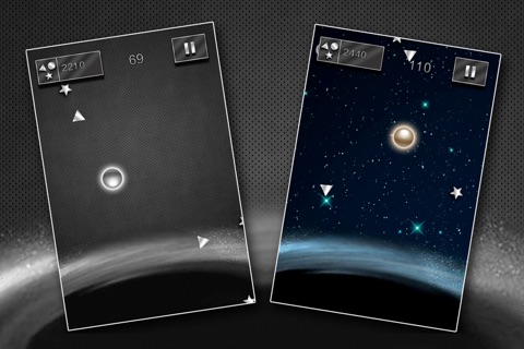 Steel Ball Gravity - Bounce Over Black Hole And Survive In Space! (Free Game) screenshot 2