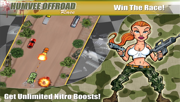 Army Battle Humvee Dessert Offroad Racing Assault : Drive Real Armour Troop Car Race Games