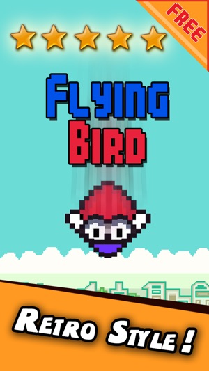 Flying Bird Runner - Tiny Falling Flappy Boxer In Action 3-D(圖1)-速報App