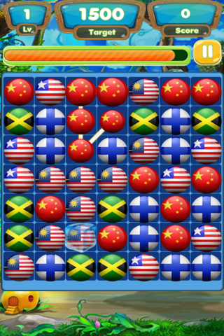 Flag Match Link Puzzle 3D screenshot 3