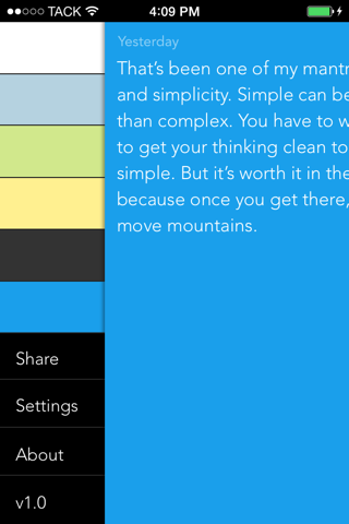 Noted by Tack - Write simply beautiful notes screenshot 3