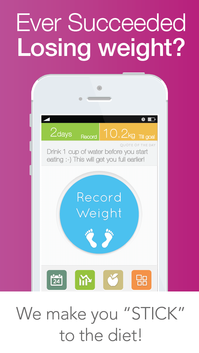 Diet & Food Tracker with BMI - Lose Weight Now!のおすすめ画像1