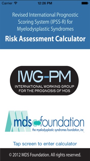 MDS IPSS-R Calculator