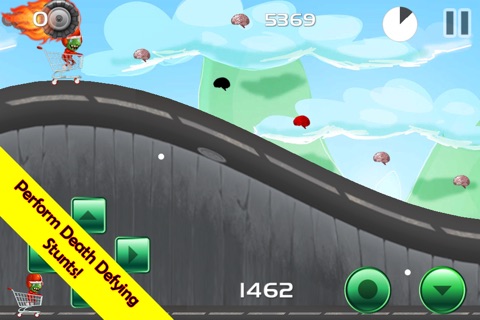 Zombie Highway Trolley Racing- My Pet Zombie Life Multiplayer Game For Kids screenshot 2