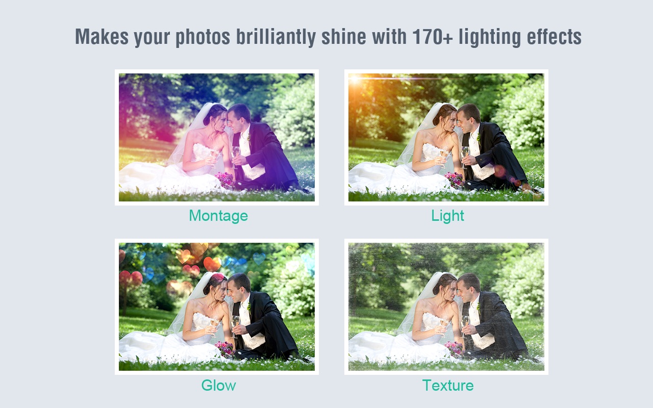 Screenshot do app PicLight