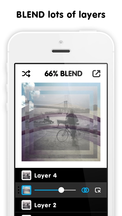 BLEND - Overlay your pics