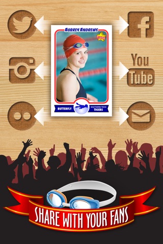 Swimming Card Maker - Make Your Own Custom Swimming Cards with Starr Cards screenshot 4