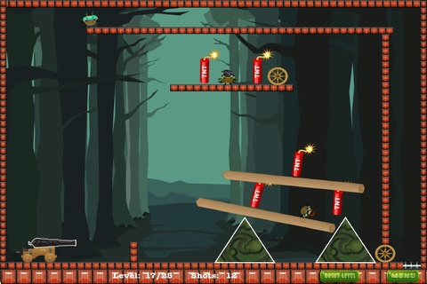 A Battle Bug Bandits Cannon-ball Shooters Skill Blast screenshot 2