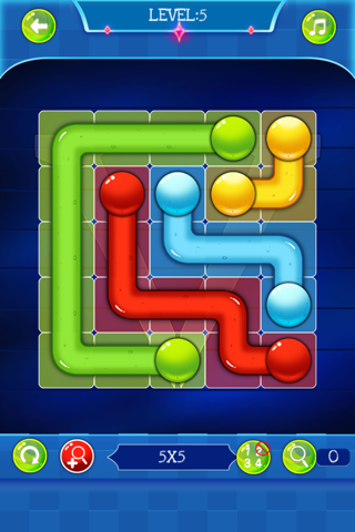 Lines Link Free: A Free Puzzle Game About Linking, the Best, Cool, Fun & Trivia Games. screenshot 4
