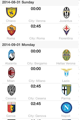 Serie 2015/16--Italy Football League screenshot 2