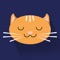 The Power Nap App is an alarm clock app with relaxing sounds and a sweet kitty cat :)