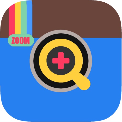 Zoom for instagram - instazoom icon