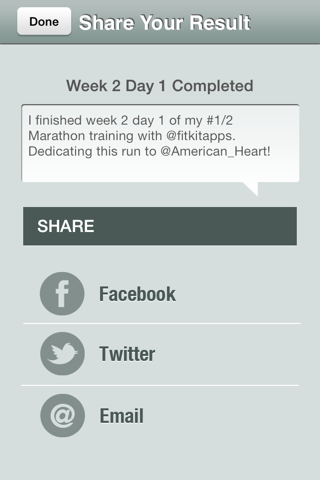 Half Marathon Trainer Free - Run for American Heart screenshot 4