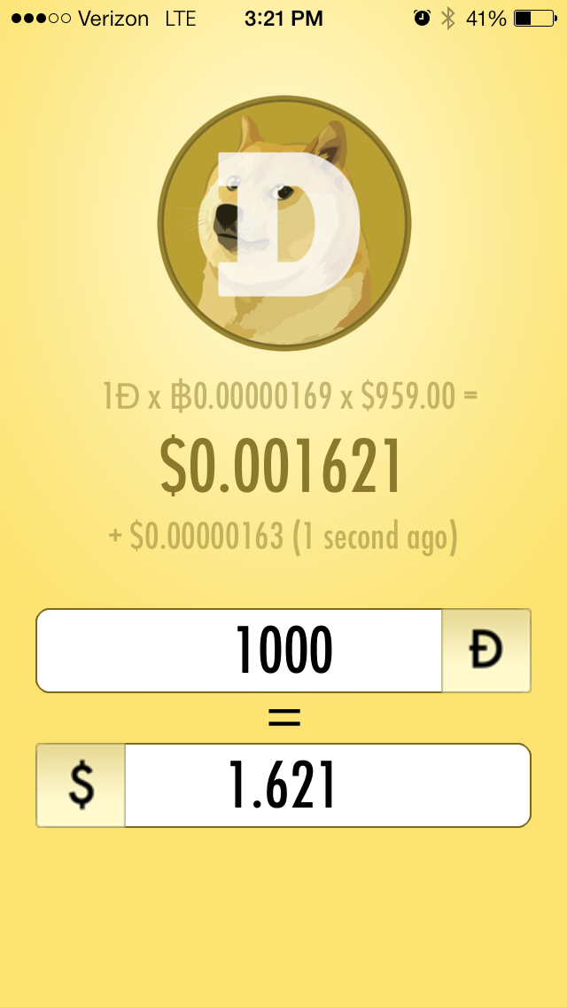 How to cancel & delete Dogecoin to USD - Doge, Bitcoin, Dollars Conversion from iphone & ipad 1