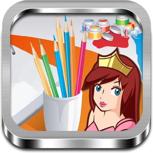 Coloring Book / Princess iOS App