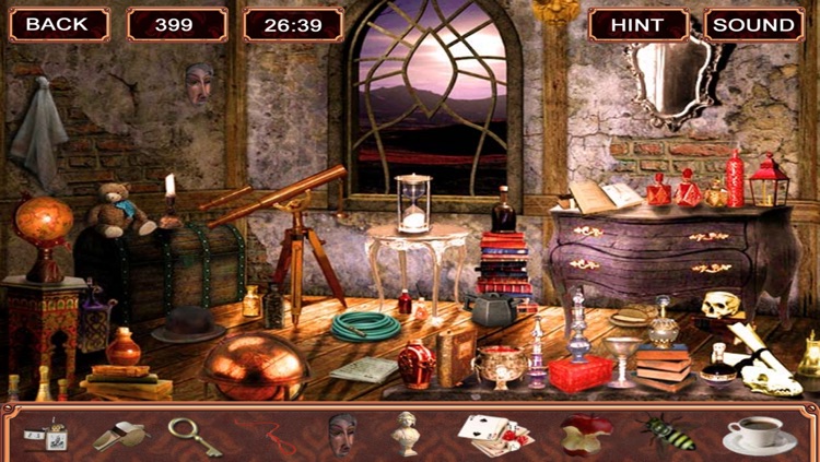 Hidden Objects In The Mystery  Room