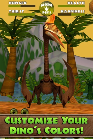 Virtual Pet Dinosaur: Pterodactyl screenshot 3