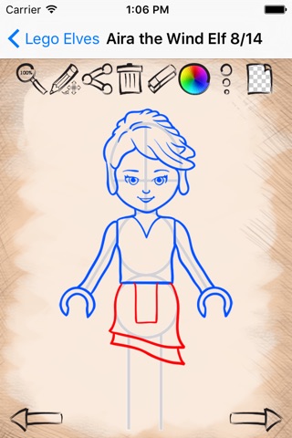 Easy Draw Lego Elves Edition screenshot 3