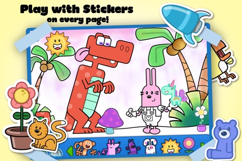 Wubbzy's Animal Coloring Book screenshot 4