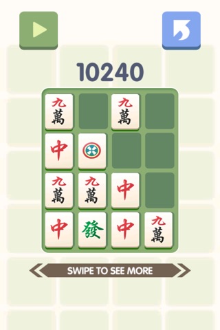Mahjong 2048 screenshot 3