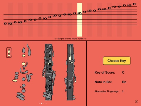 Clarinet Fingering Guide screenshot 2