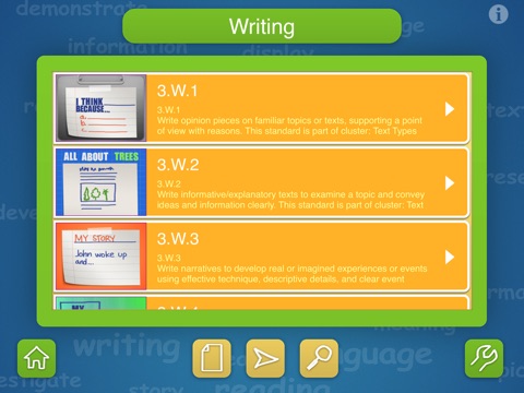 English Third Grade - Common Core Curriculum Builder and Lesson Designer for Teachers and Parents screenshot 3
