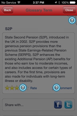 Financial Glossary by CSI Global Education Inc. screenshot 2