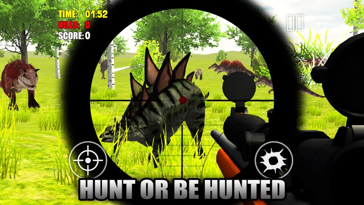 Alpha Dino Sniper 2014 3D FREE: Shoot Spinosaurus, Trex, Raptor screenshot-4