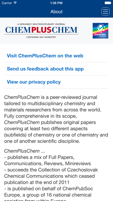 How to cancel & delete ChemPlusChem from iphone & ipad 4