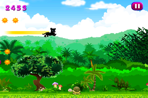 Baby Jaguar Jungle Sky Dash : Beyond the Rescue screenshot 2