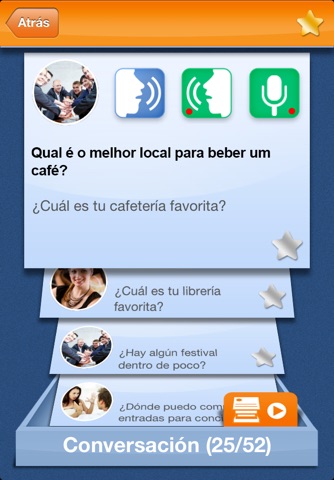 iSpeak Brazilian: Interactive conversation course - learn to speak with vocabulary audio lessons, intensive grammar exercises and test quizzes screenshot 3