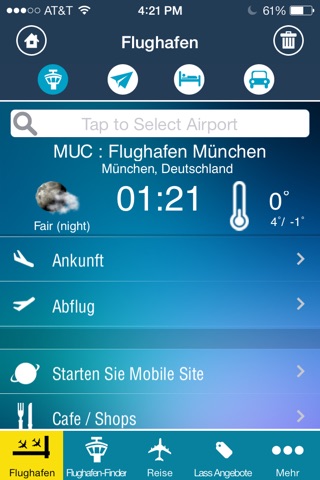 Airport (all) + flight tracker screenshot 2