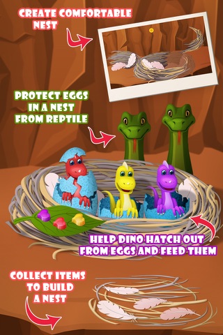 Life of My Little Dinos - Feed, Draw and Play with Cute Dinosaurs screenshot 3
