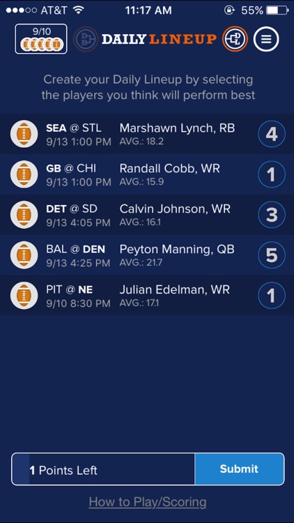 Daily Bracket: Sports Pick'em for Cash Prizes screenshot-3