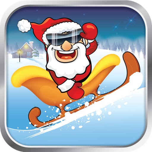 Crazy Santa Xmas Racing - Top nitro rocket gear christmas action game for kids! Icon
