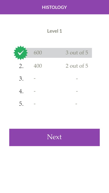 Histology Medical Quiz screenshot-3