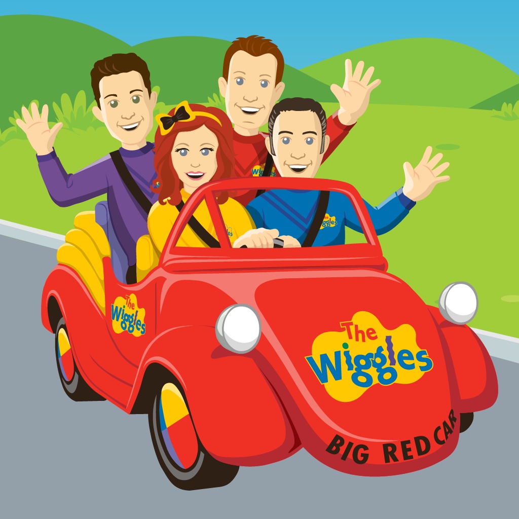 The Wiggles Big Red Car : The Wiggles Big Red Car Vhs Video Pal~ A Rare 2DB